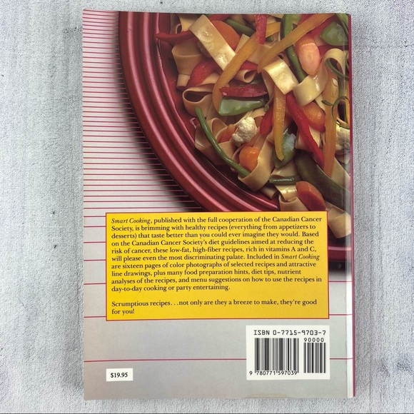 Smart Cooking by Anne Lindsay Quick & Tasty Recipes for Healthy Eating Softcover - Picture 2 of 5